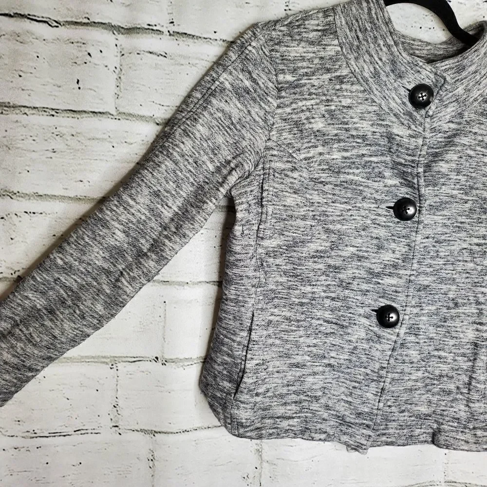 Cabi Hourglass Jacket Style 596 Hi Lo Gray Large - Picture 8 of 8